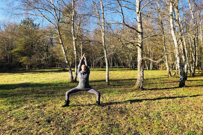 Yoga en ballade dans les bois d’Alix – 21 janvier