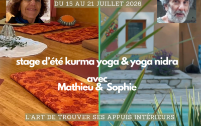 Stage Yoga dans le Gard – juillet 2026